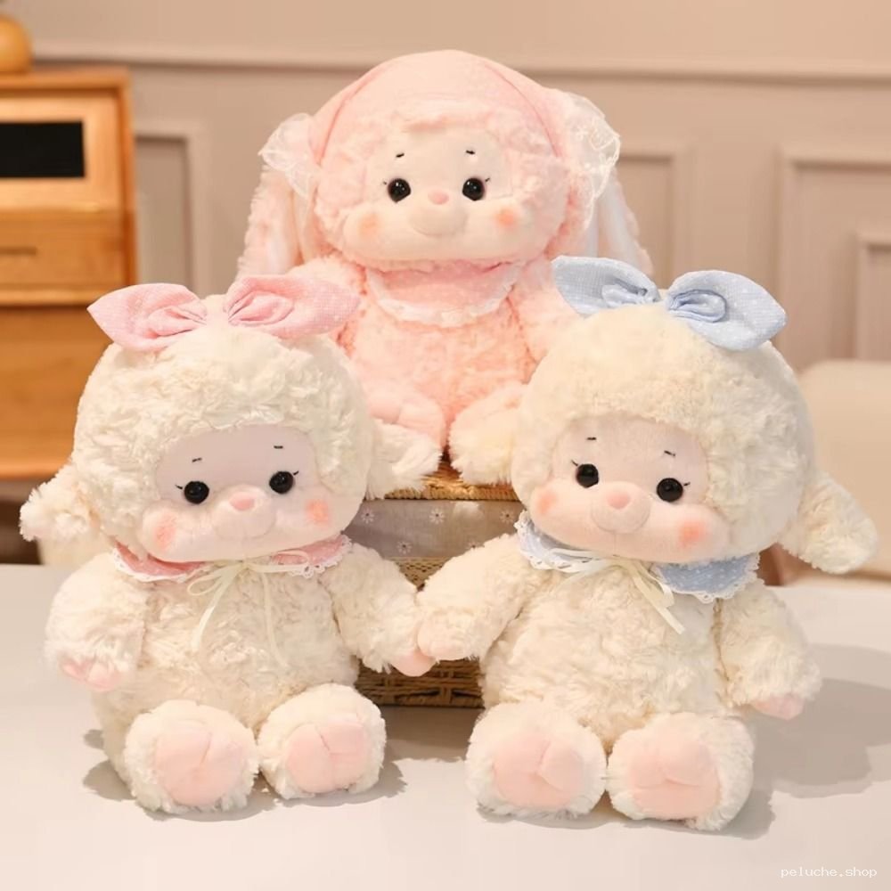 Adorables Peluches Mouton & Lapin Doux | Cadeau Enfant