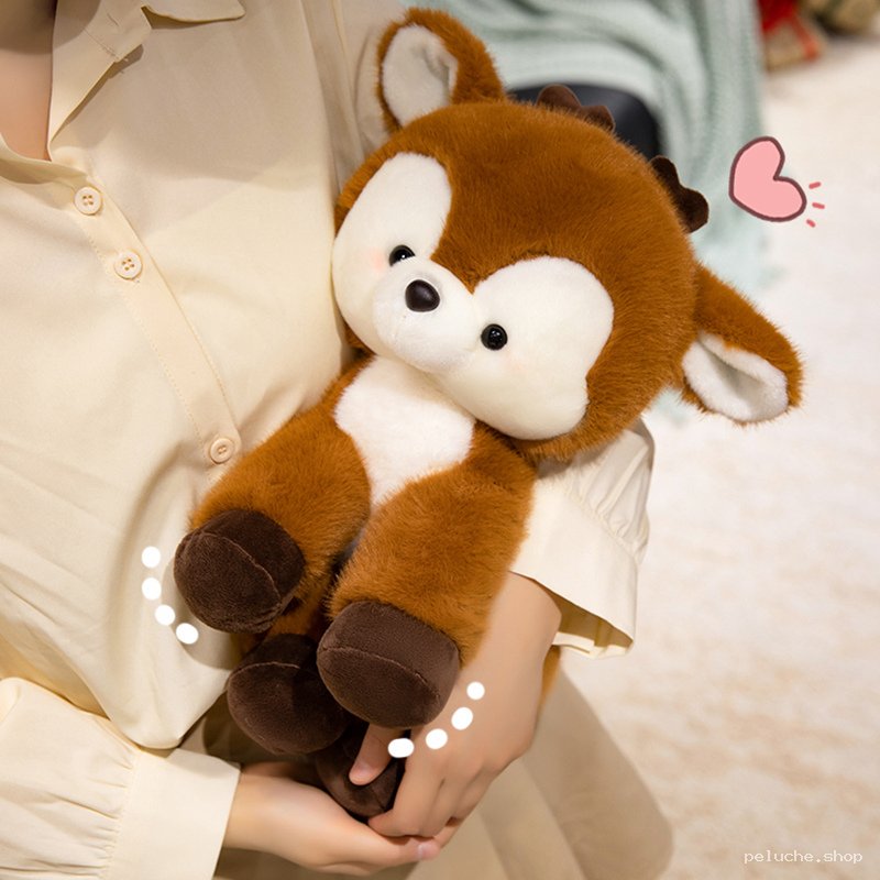 Peluche Cerf Mignon | Doudou Doux et Adorable pour Enfants