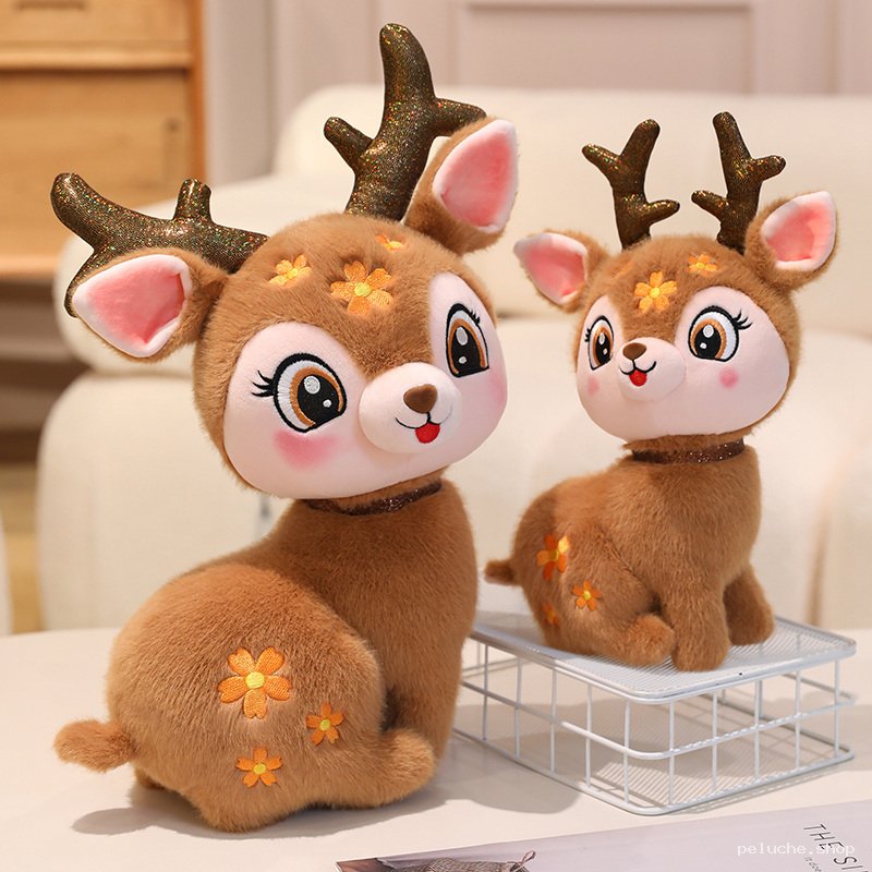 Peluche Cerf Mignon - Jouet Doux et Décoratif pour Enfants