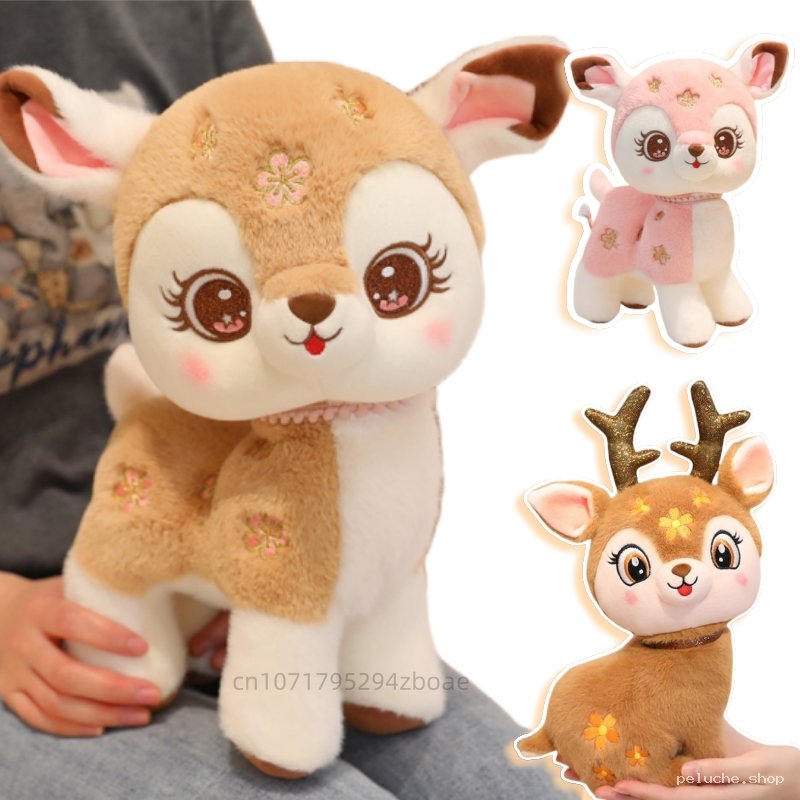Peluche Cerf Mignon - Doudou Doux et Adorable pour Enfants