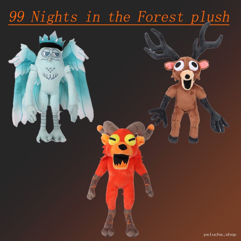 Peluches 99 Nights in the Forest - Collection complète