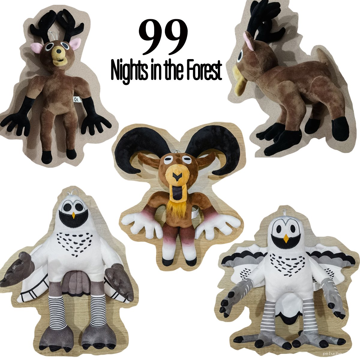 Peluches 99 Nights in the Forest | Animaux Fantastiques