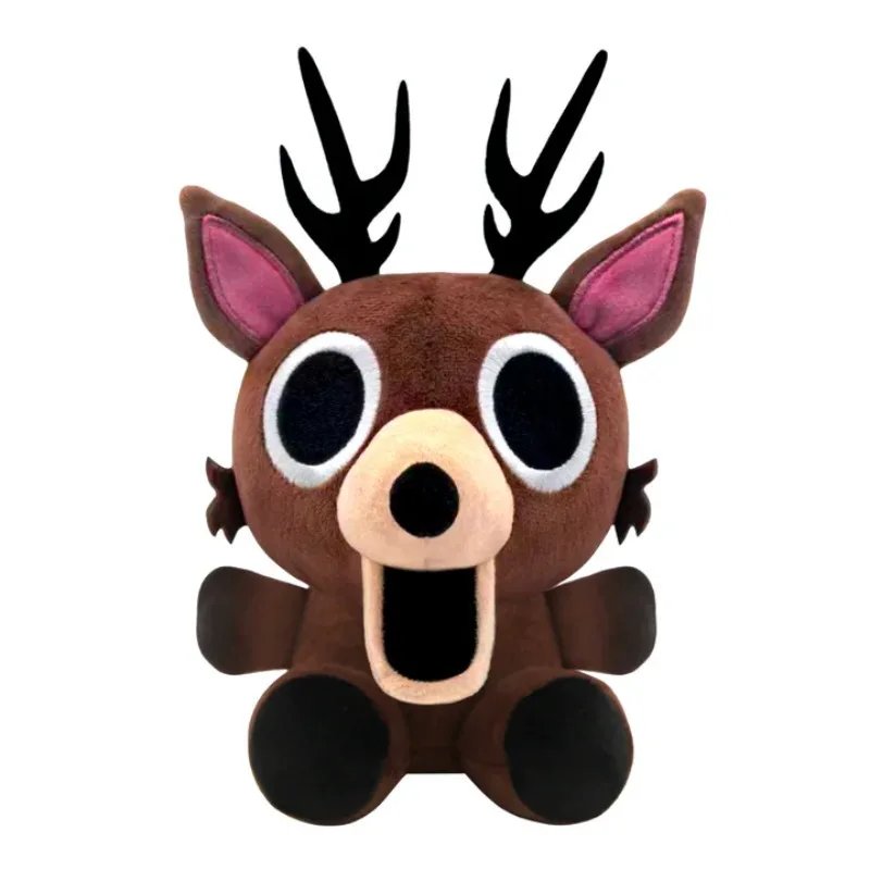 Peluche Cerf Originale & Douce avec Grands Yeux Expressifs