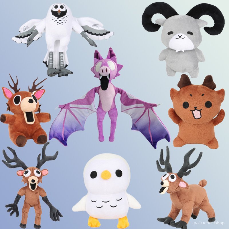 Peluches Animaux Fantastiques & Créatures Mignonnes