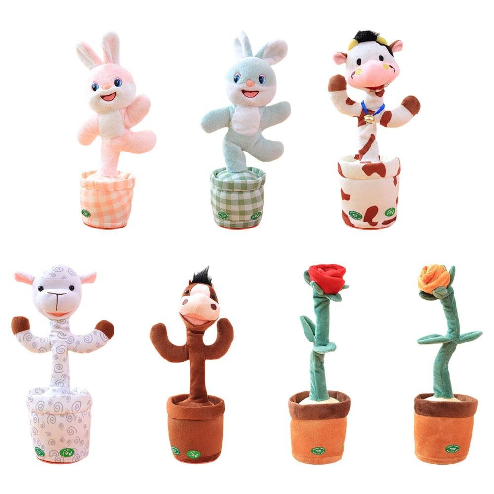 Jouets Peluches Chantantes et Dansantes – Animaux & Fleurs