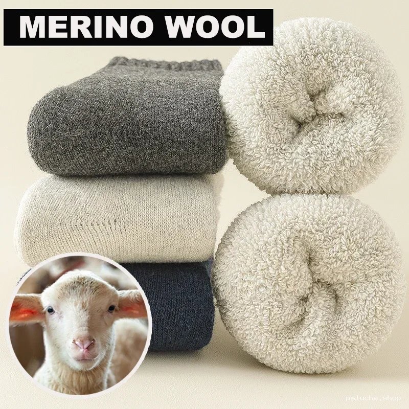 Chaussettes en Laine Mérinos – Chaleur et Douceur Absolues