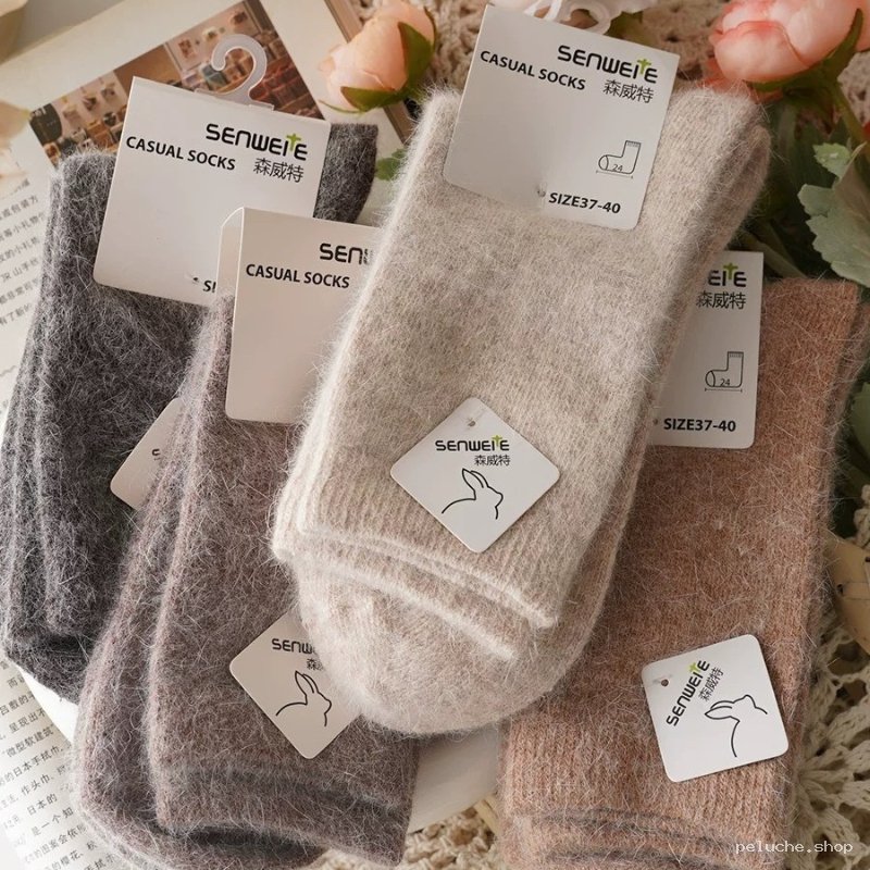 Chaussettes Casual Douces SENWEITE – Confort Hivernal Moelleux