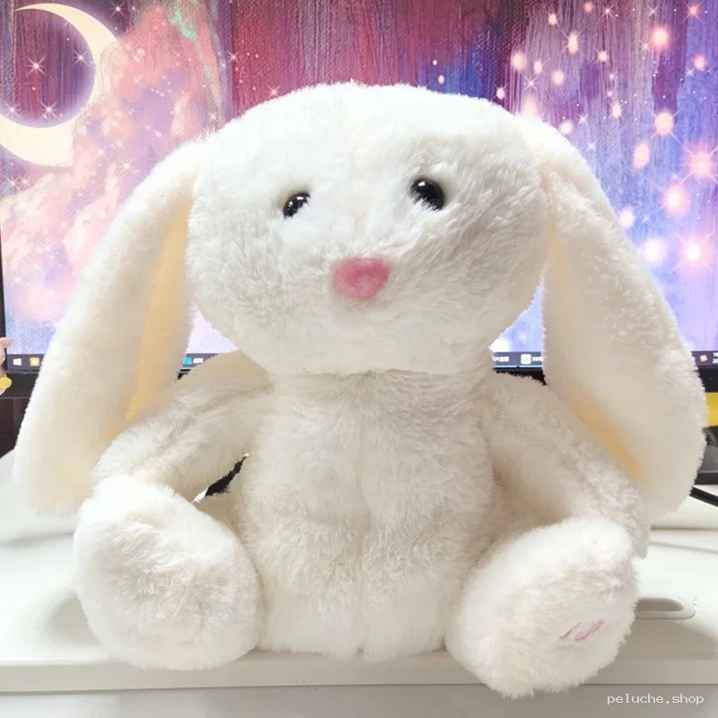 Peluche Lapin Blanc Doux | Compagnon Câlin et Mignon