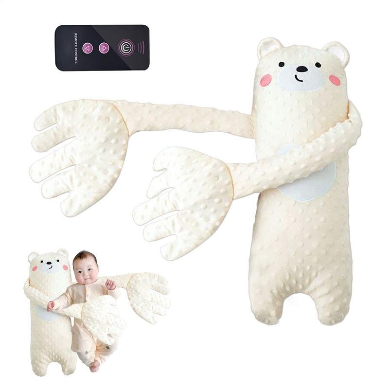 Peluche Ourson Câlin Interactif pour Bébé | Sons Apaisants