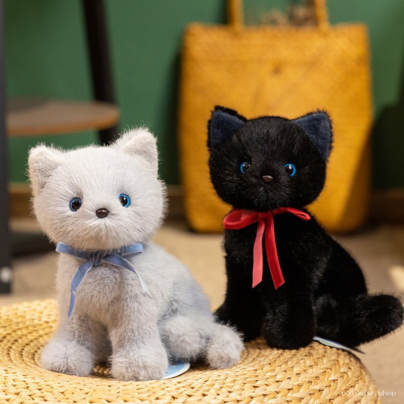 Peluches Chats Adorables et Douces | Doudou Mignon pour Enfants