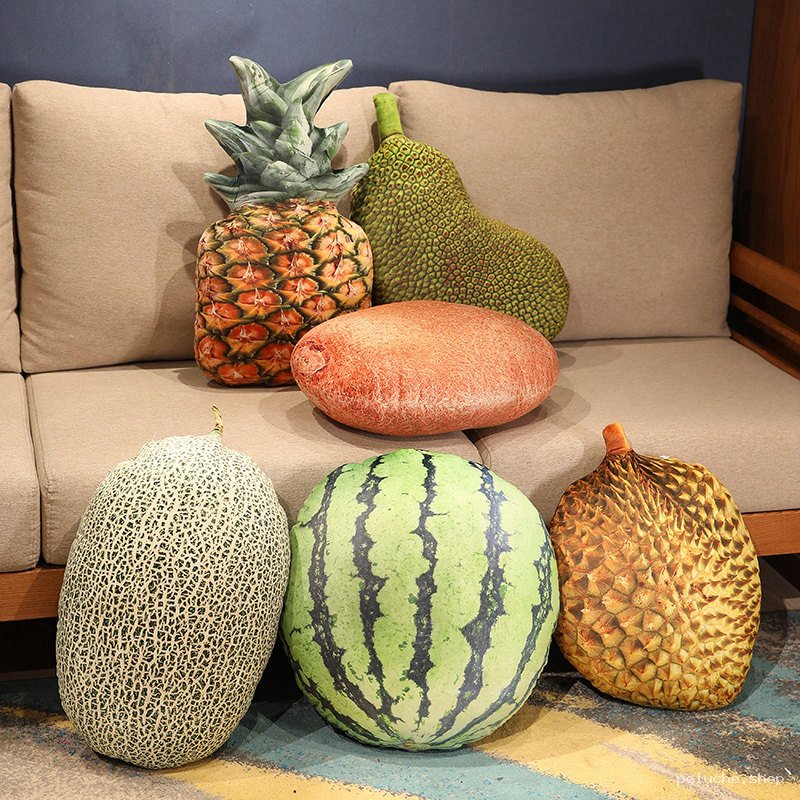 Coussins Déco Fruits Exotiques - Ambiance Tropicale Unique