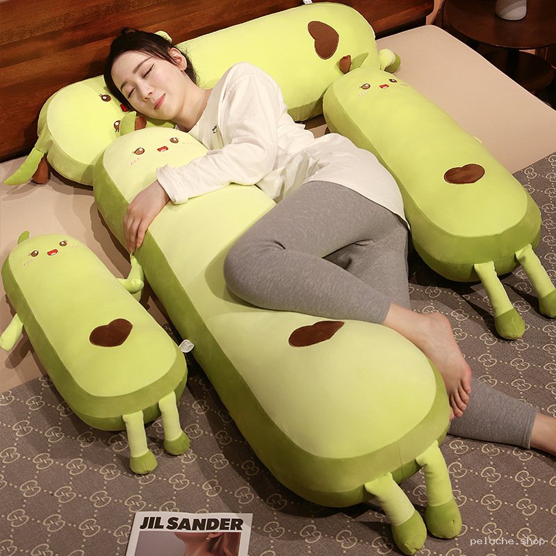 Coussin Peluche Avocat Géant - Douceur et Confort