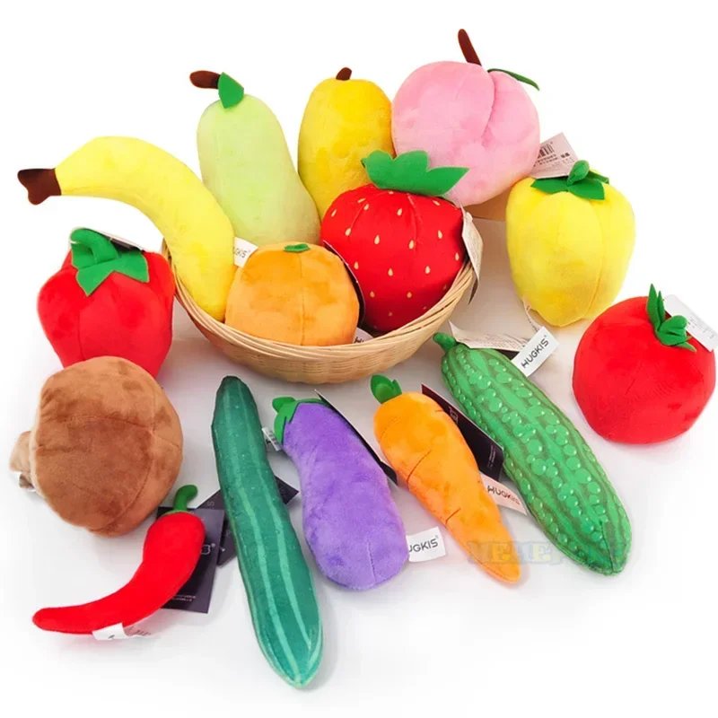 Peluche Fruits Légumes Douces & Éducatives pour Enfants