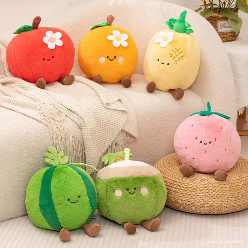 Peluches Fruits Mignons - Douceur et Originalité pour Enfants