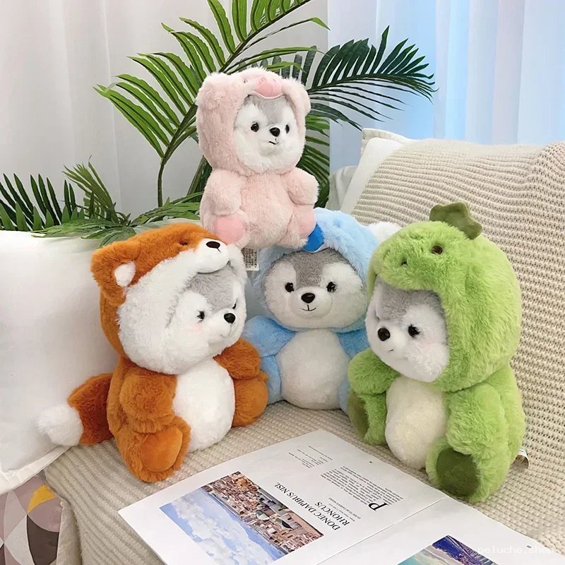 Peluches Chiots Déguisés Mignons - Animaux en Peluche Doux