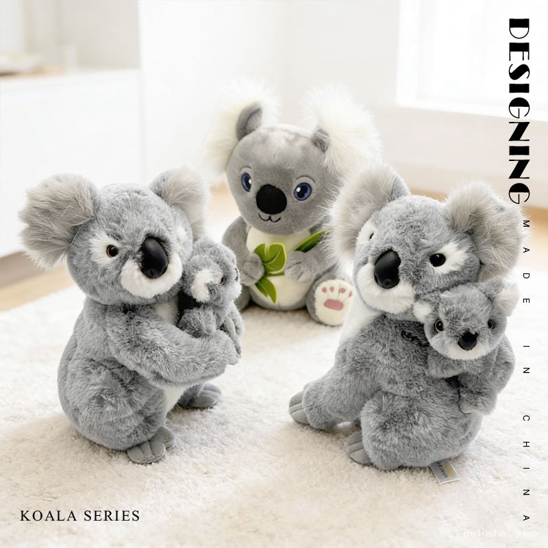 Peluche Koala Douce - Maman et Bébé - Collection Koala Series