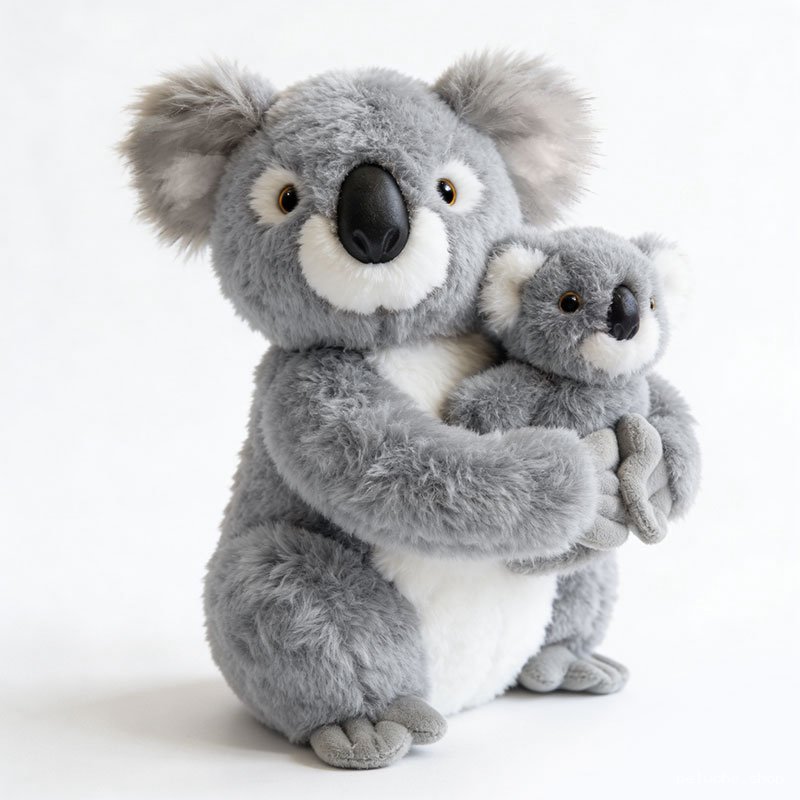 Peluche Koala Maman et Bébé Douce et Câline | Cadeau Enfant