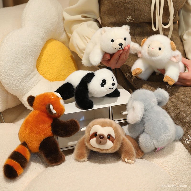 Adorables Mini Peluches Animaux - Idéal Cadeau Enfant