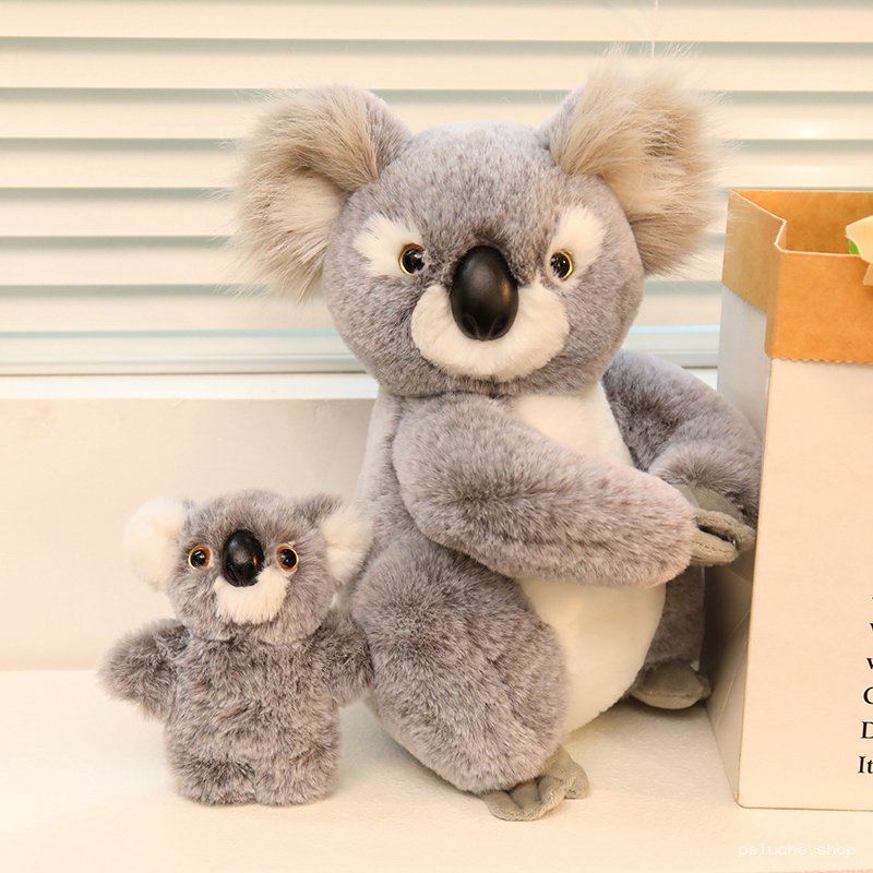 Peluche Koala Douce & Adorable | Maman et Bébé | Idéal Cadeau