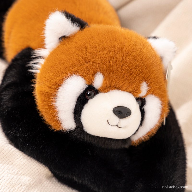 Peluche Panda Roux Doux | Adorable Doudou pour Enfants