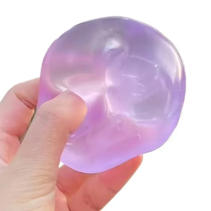 Balle Anti-Stress Gel Dégradé Violette - Relaxation Sensorielle