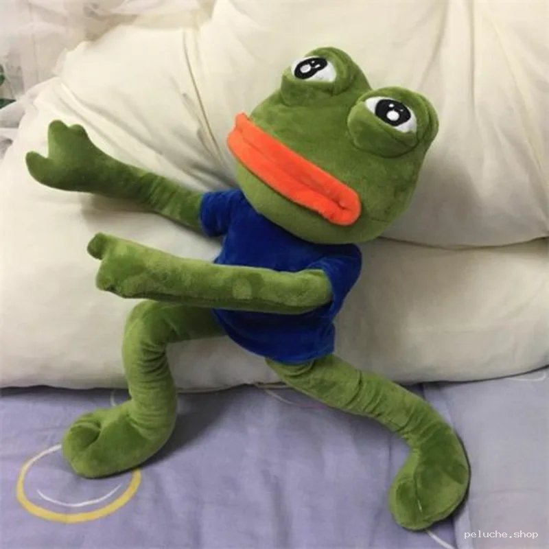 Peluche Pepe la Grenouille – Le Mème Célèbre et Amusant