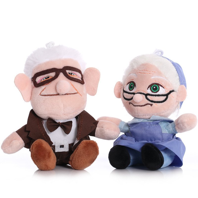 Peluches Carl & Ellie du film Là-haut - Disney Pixar