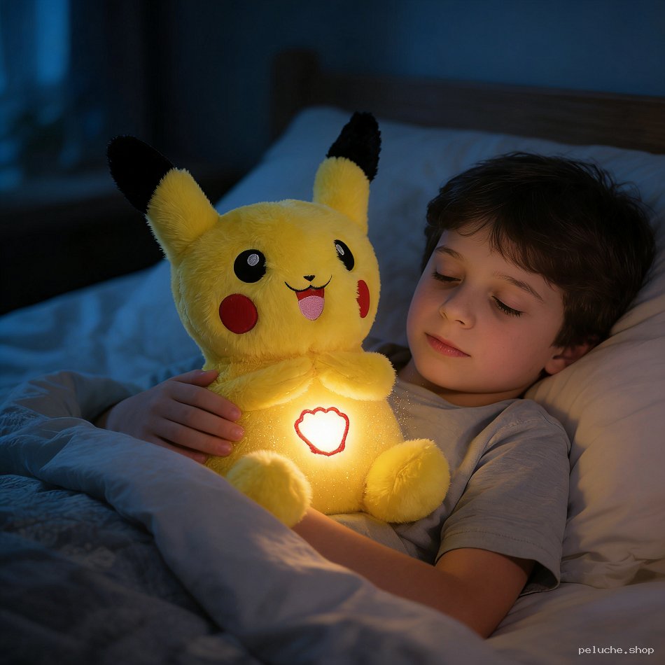 Peluche Lumineuse Pikachu - Veilleuse Enfant Pokémon Dodo