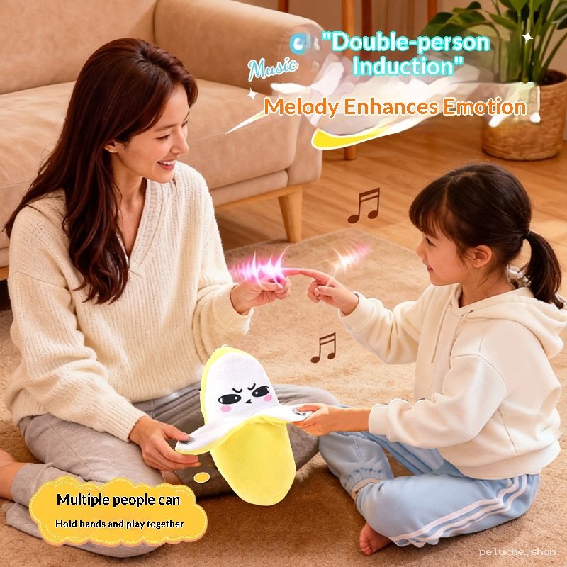 Peluche Banane Musicale Interactive – Jeu Partagé Parent Enfant