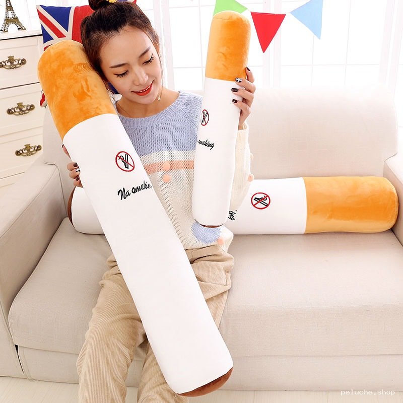Peluche Cigarette Anti-Tabac Drôle & Originale | Cadeau Fun