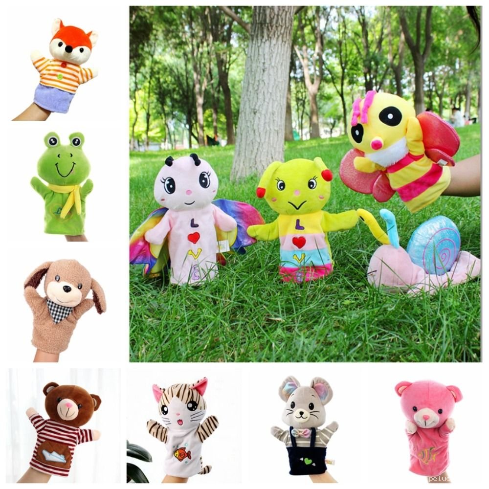 Marionnettes à main animaux - Jouets éducatifs pour enfants