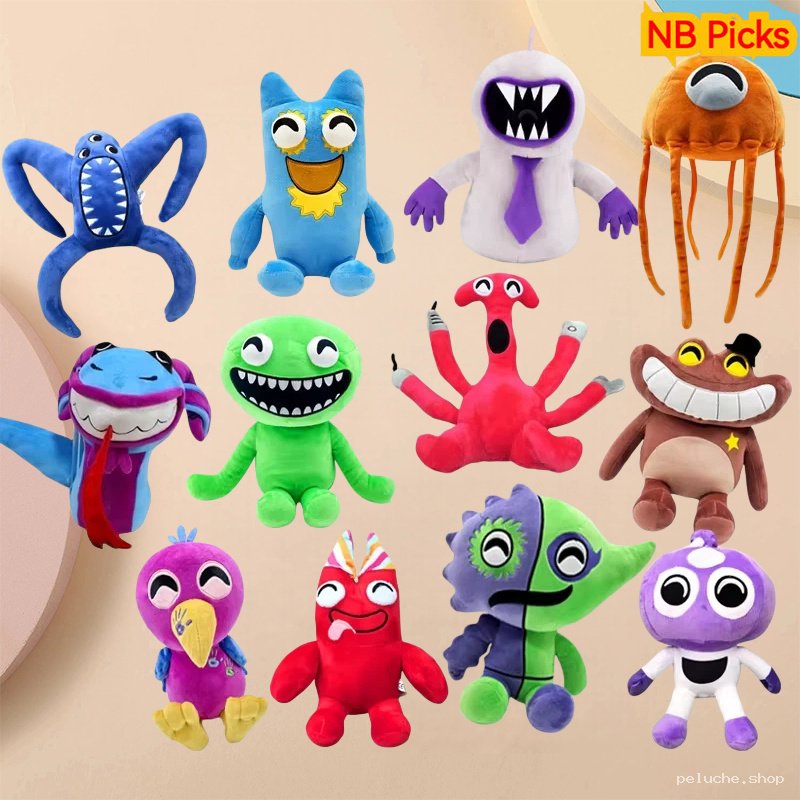 Collection de Peluches Monstres Uniques et Colorées | Douces