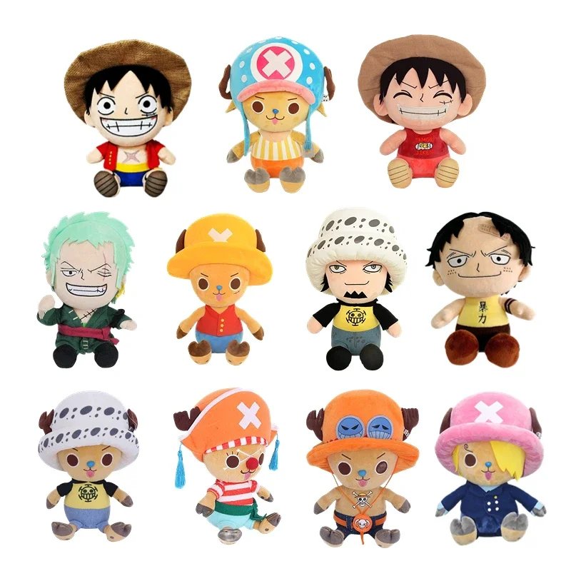 Peluche One Piece Tony Tony Chopper Luffy Zoro – Collection Manga