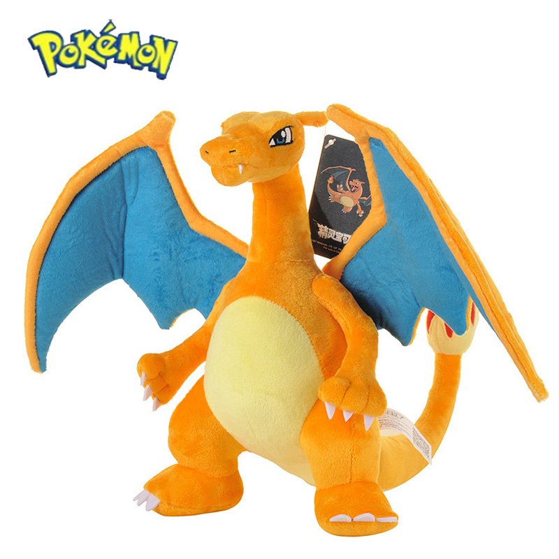 Peluche Dracaufeu Pokémon - Le célèbre dragon de feu !
