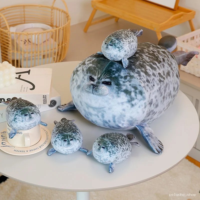 Peluche Phoque Réaliste Doux - Adoptez ce mignon compagnon