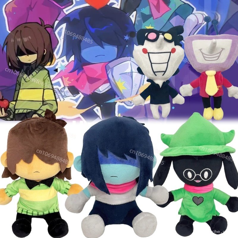 Peluches Deltarune – Kris, Ralsei & Amis – Doux & Collection