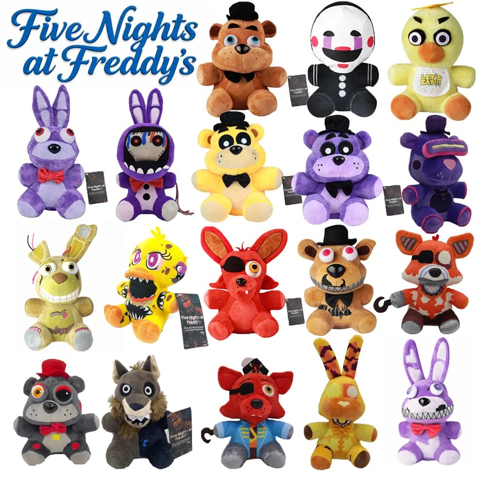 Peluches Five Nights at Freddy's - Collection Officielle FNAF