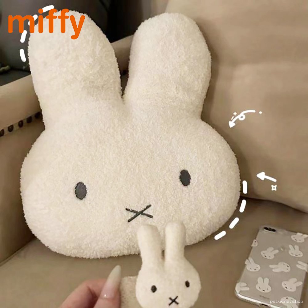 Coussin Peluche Miffy Doux et Adorable | Décoration Maison