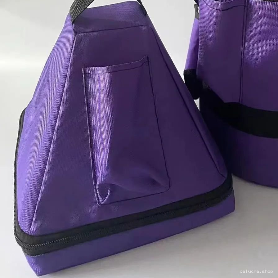 Sac Pyramidal Violet Original - Rangement Élégant et Pratique