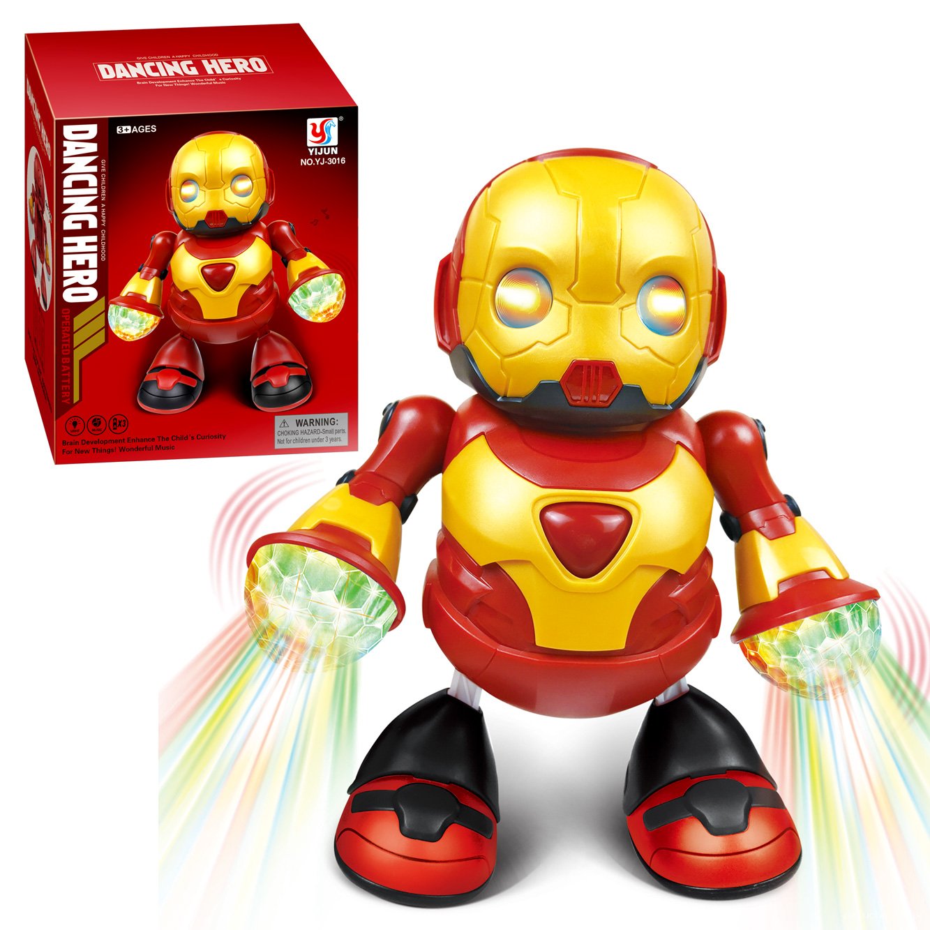 Robot Danseur Lumineux "Dancing Hero" pour Enfants