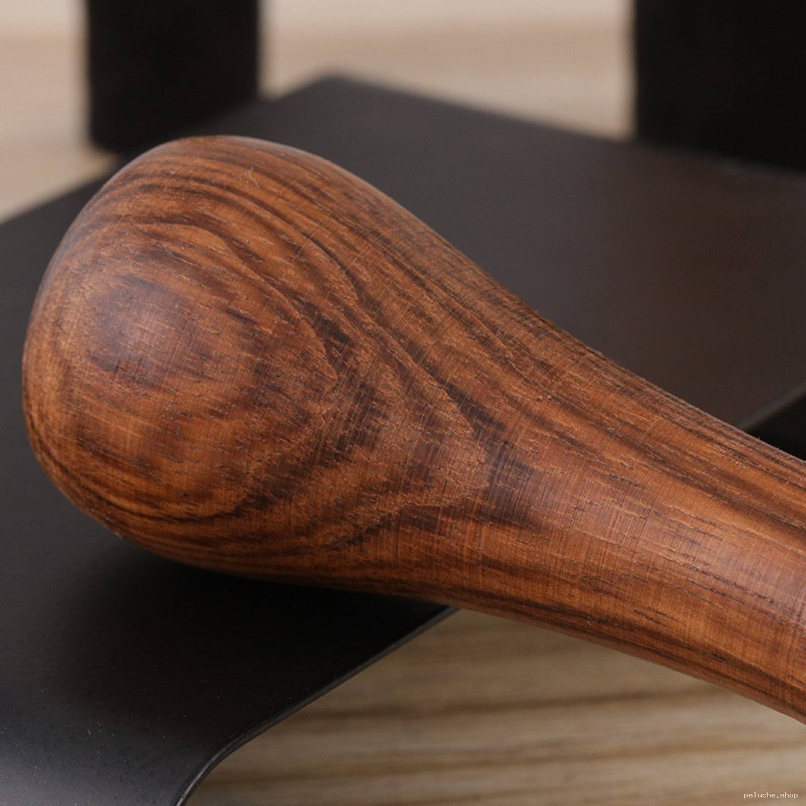 Pilon ou manche en bois exotique - Grain naturel élégant