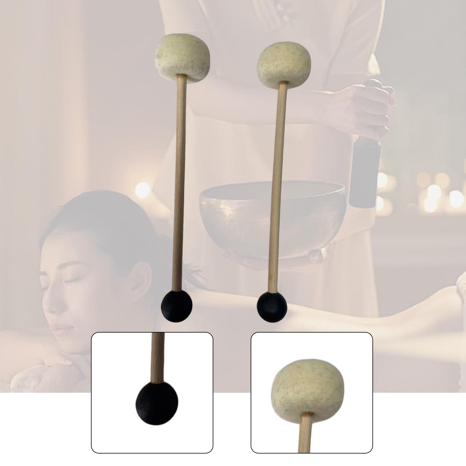Maillets pour Bols Chantants - Thérapie Sonore et Relaxation