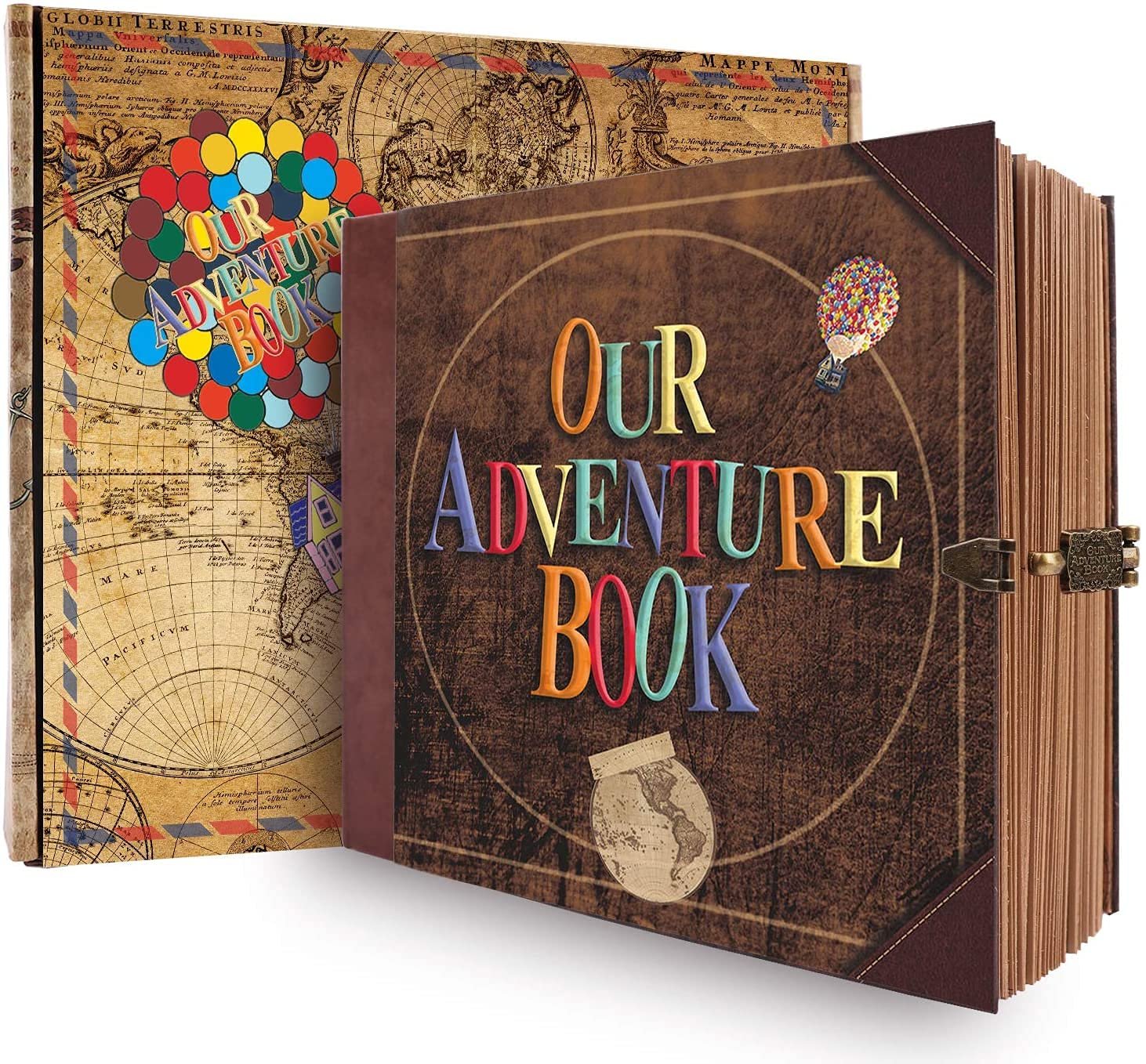 Album Photo Notre Livre d'Aventures - Style Vintage & Là-Haut