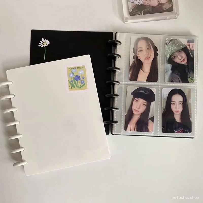 Mini Classeur Photocard A5 Noir Blanc - Protège tes Photos K-pop
