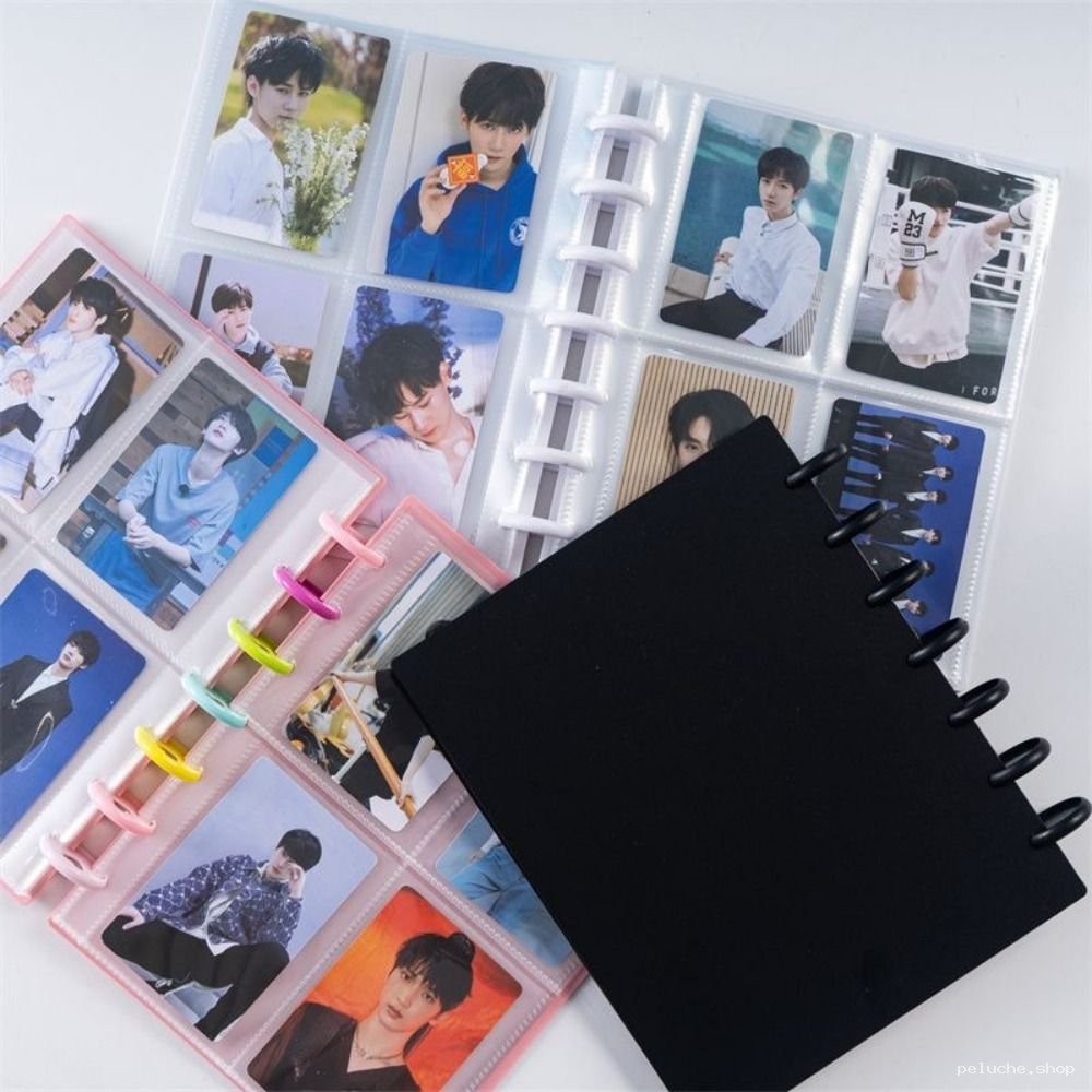 Classeur photo K-pop transparent pour collection de photocards