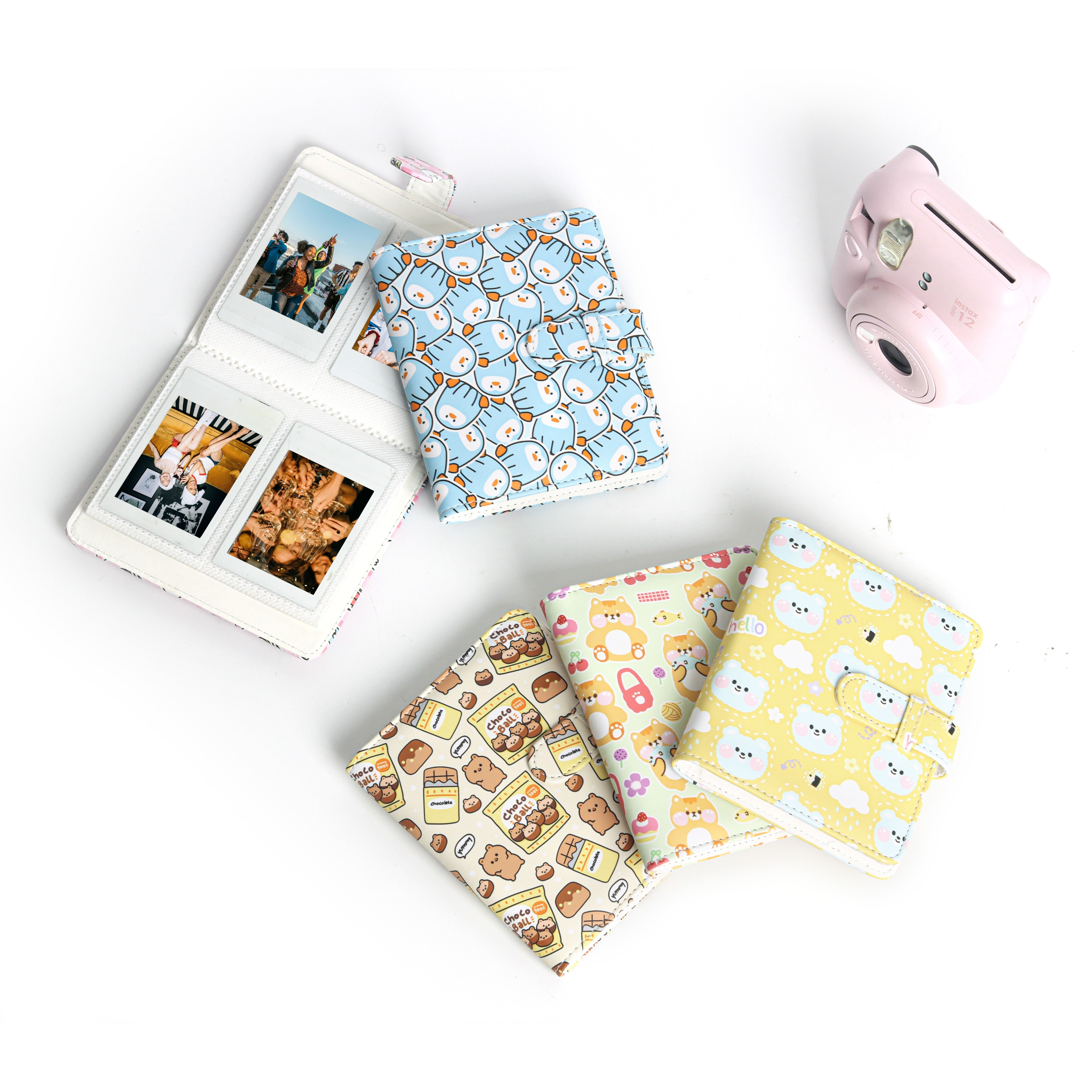 Mini albums photo Instax mignons - Collection de motifs