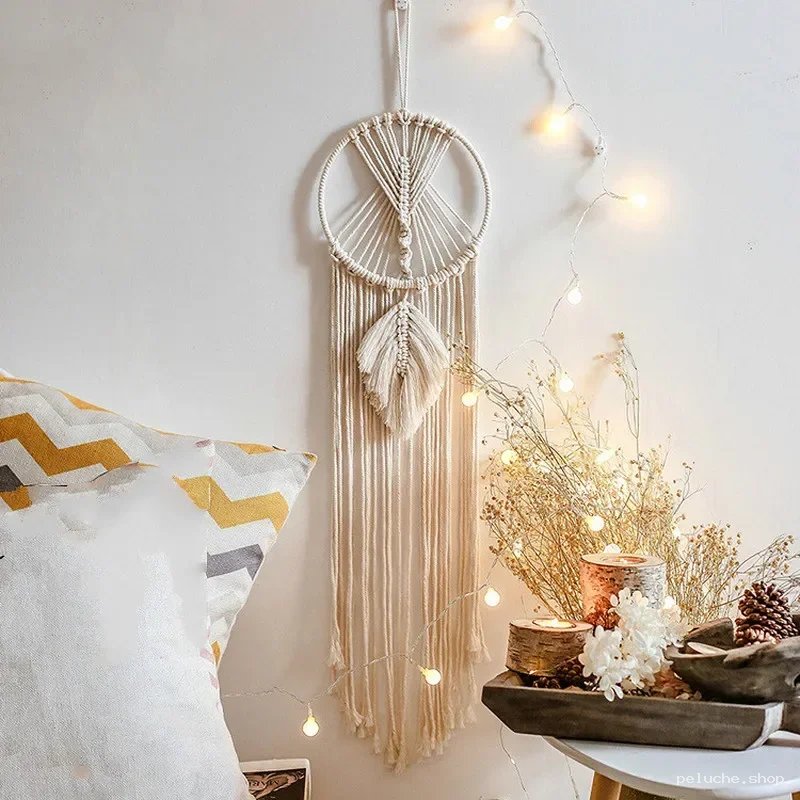 Attrape-rêves Macramé Bohème - Décoration Murale Artisanale