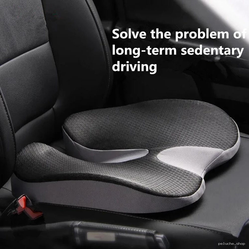 Coussin de Siège Auto Confort | Soulage Douleur Long Trajet