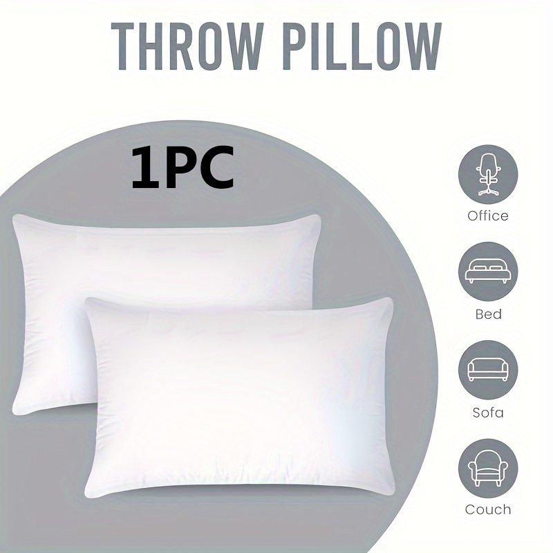 Coussin Décoratif Blanc Polyvalent - Confort & Style