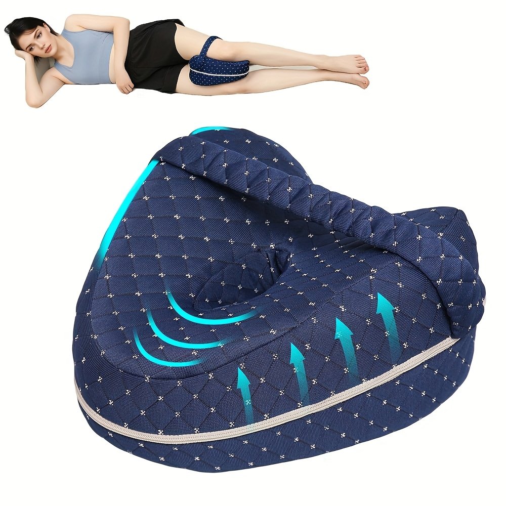 Oreiller de Genoux Orthopédique | Soulage Douleurs Dos